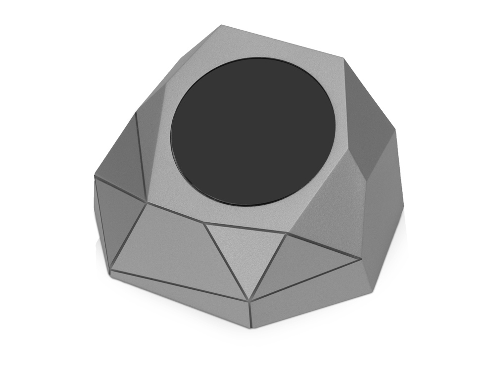 Док-станция Geo Dock с быстрой беспроводной зарядкой, серебристый с синей подсветкой. XOOPAR-2