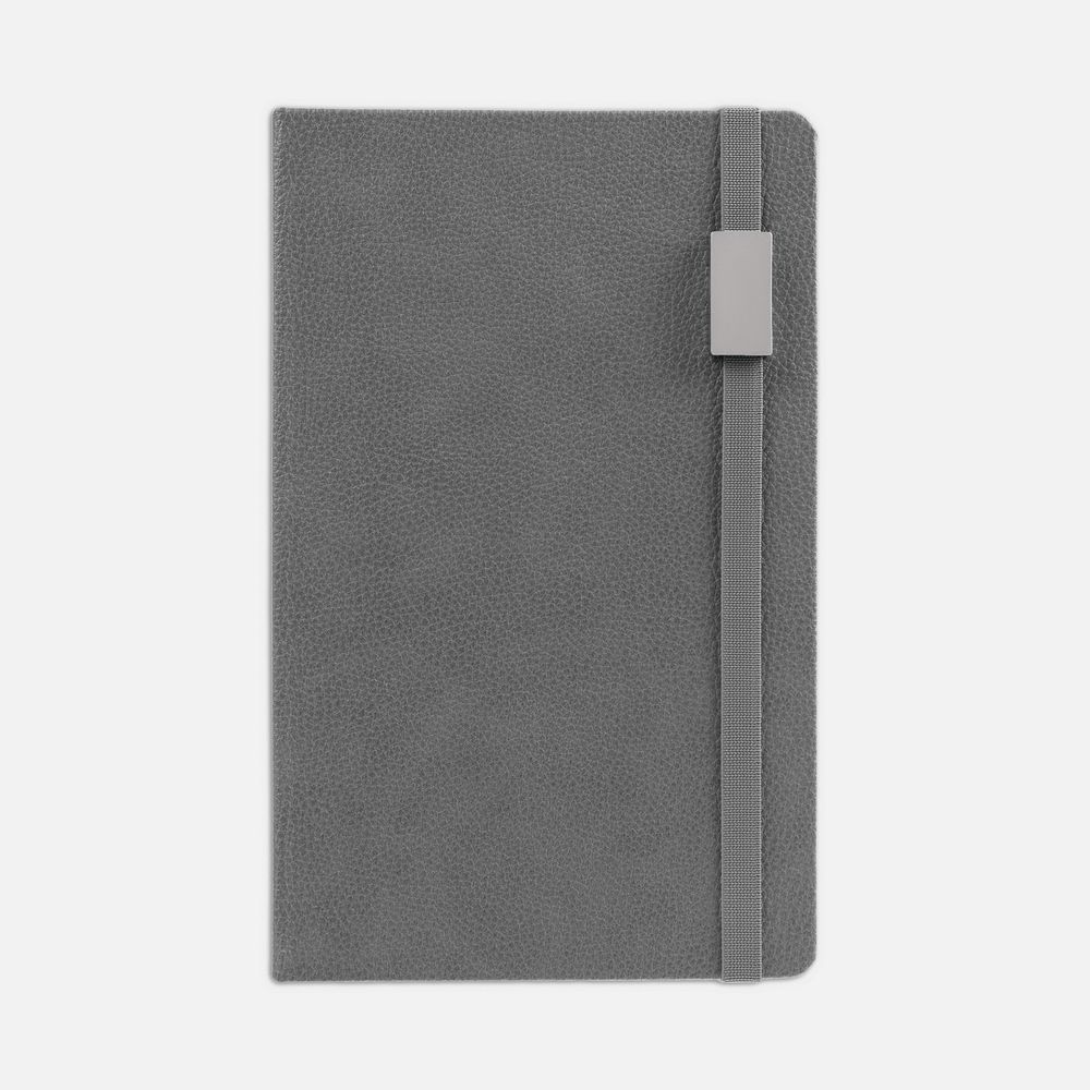 Ежедневник Nova Metal, недатированный, серый-0