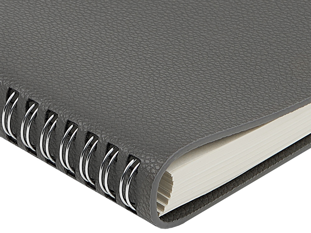 Ежедневник недатированный А5 Alba, серый-4