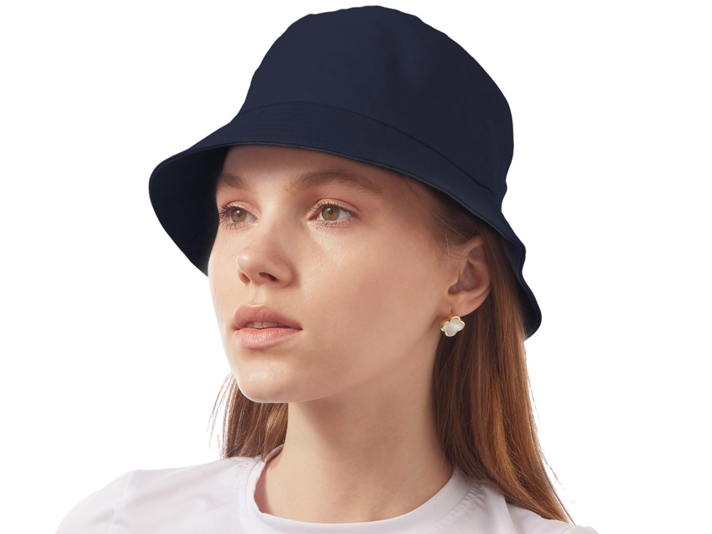 Хлопковая панама, темно-синий-2