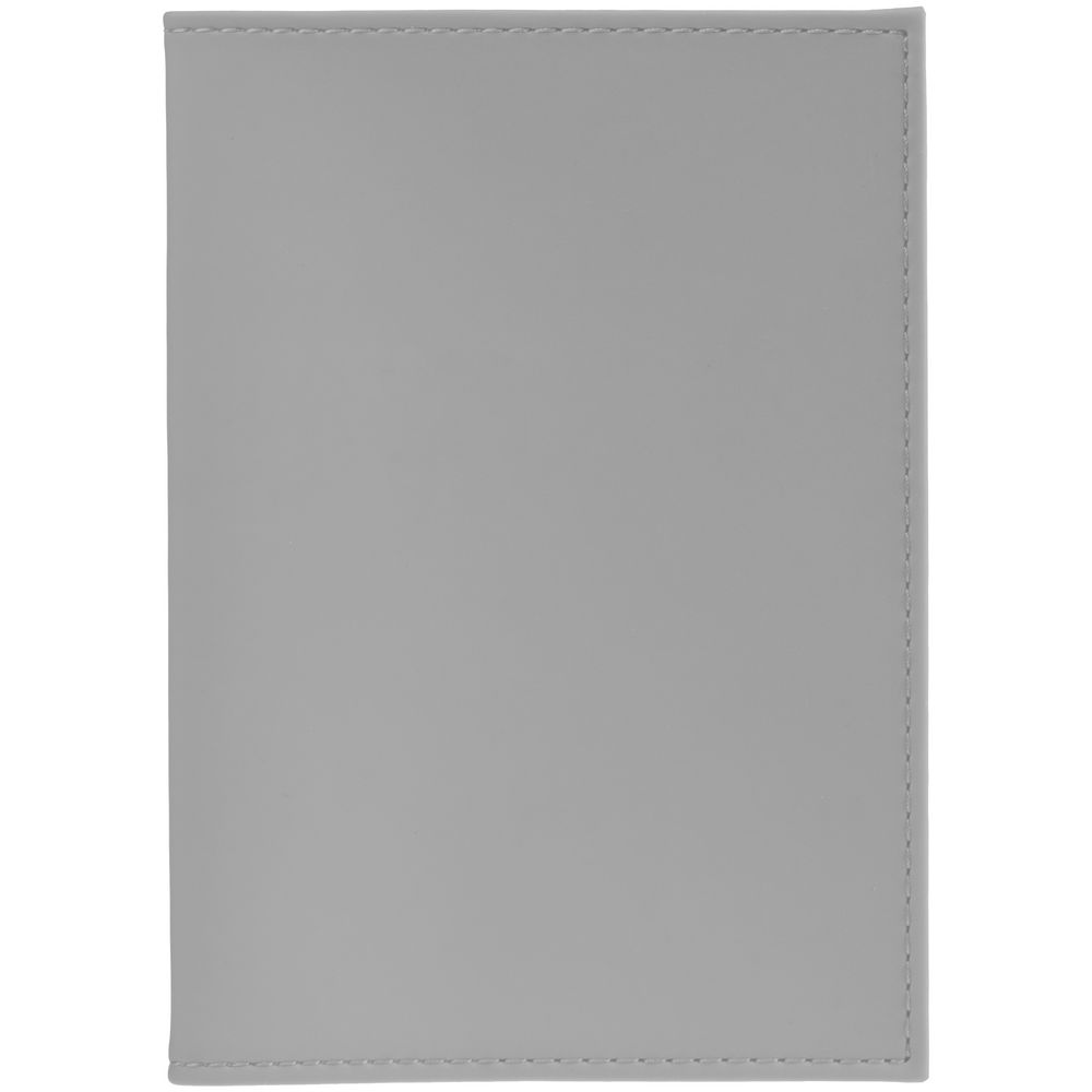 Обложка для паспорта Shall, серая-1