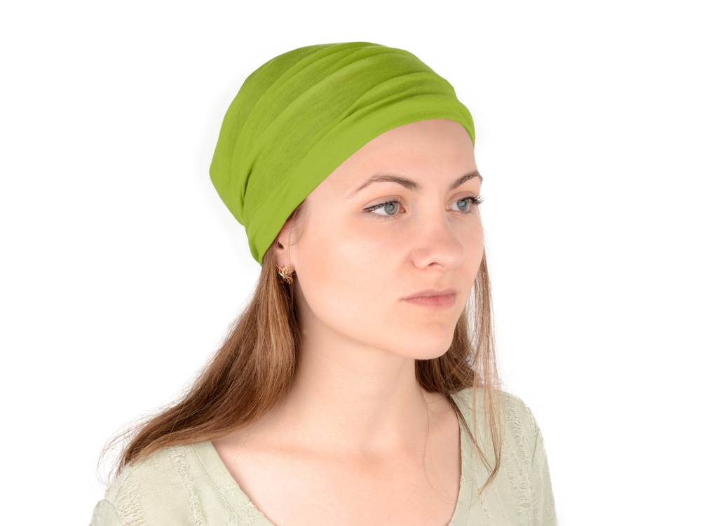 Мультифункциональная бандана Farbe, зеленое яблоко-4