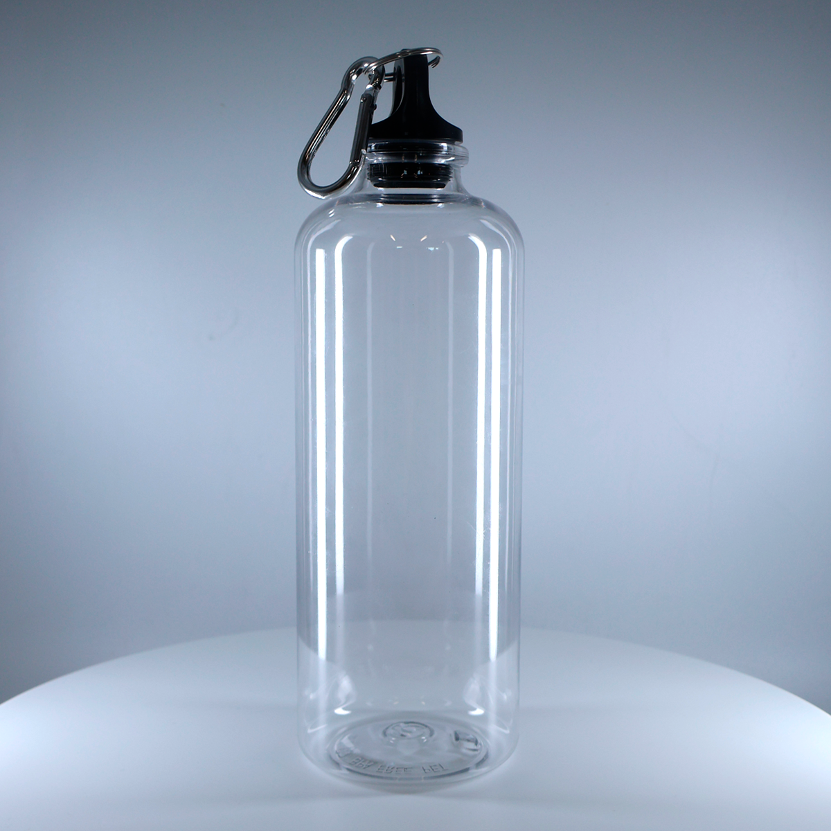 Бутылка пластиковая для воды Clipster, Белый-2