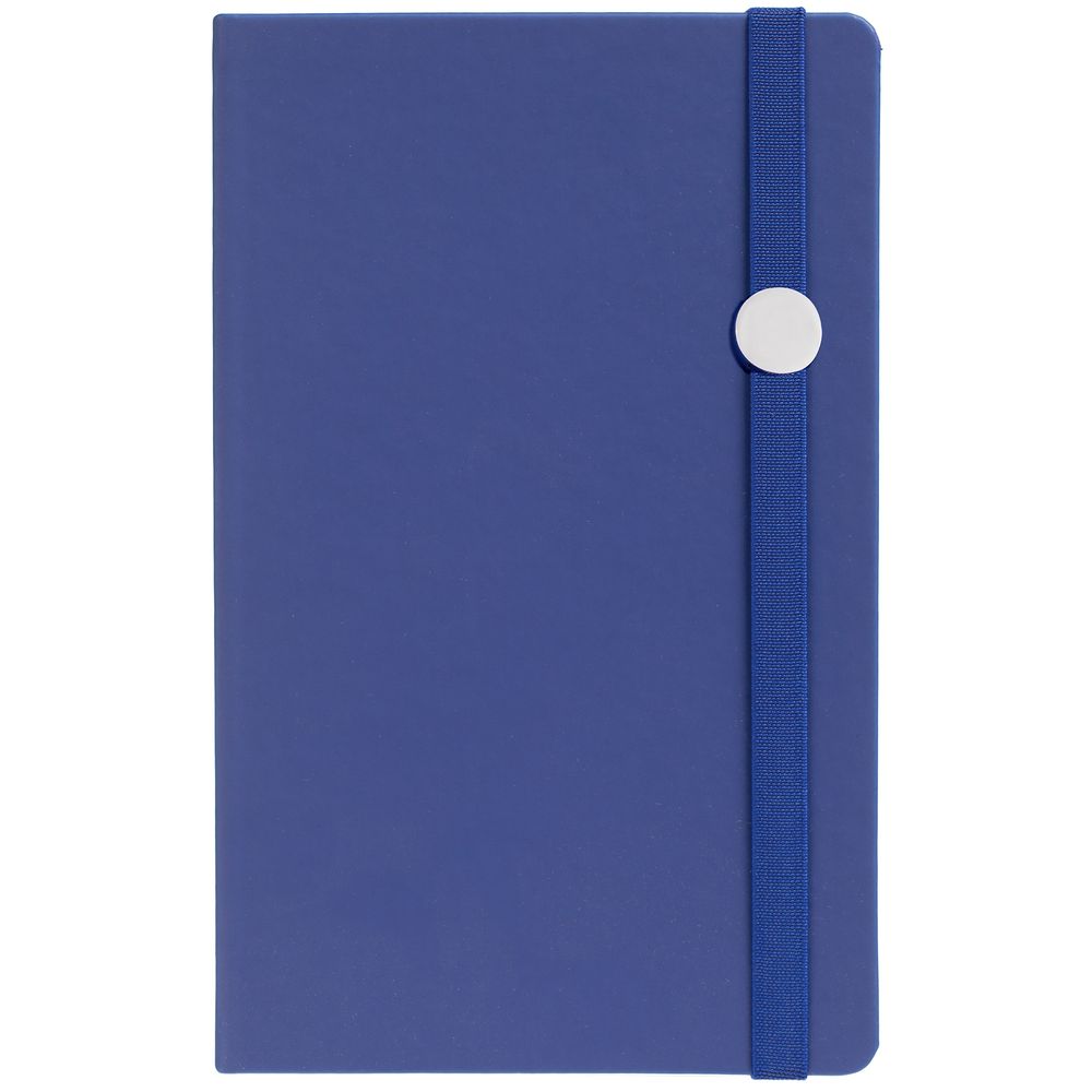 Блокнот Shall Round, синий-3