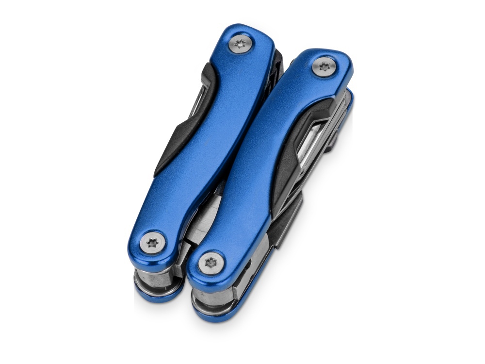 Подарочный набор Путешественник с флягой и мультитулом, синий-3