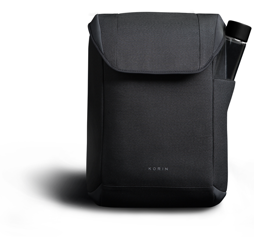 Рюкзак ClickPack X 45х32х15,5 см, с клапаном, черный-2