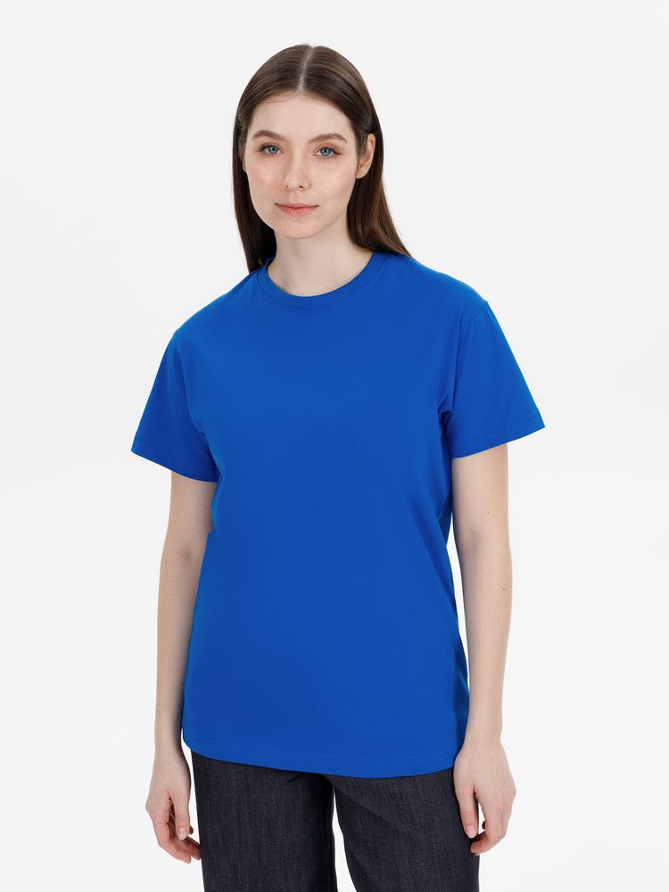 Футболка унисекс T-Bolka 180, ярко-синяя-0