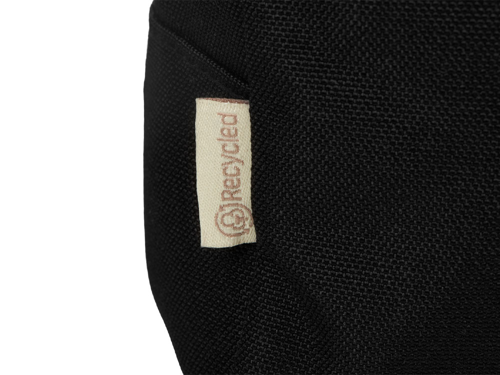 Косметичка из переработанной ткани Lia, черный-6