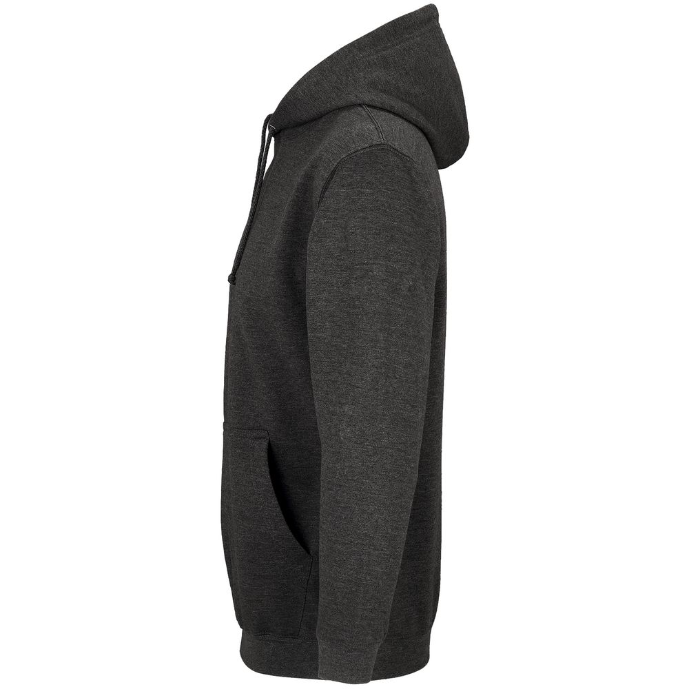 Худи унисекс Condor, черный меланж-3