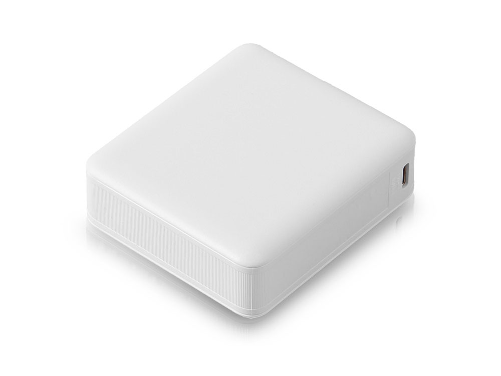 Внешний аккумулятор Brick 10 с быстрой зарядкой QC/PD, 10000 мАч, белый-1