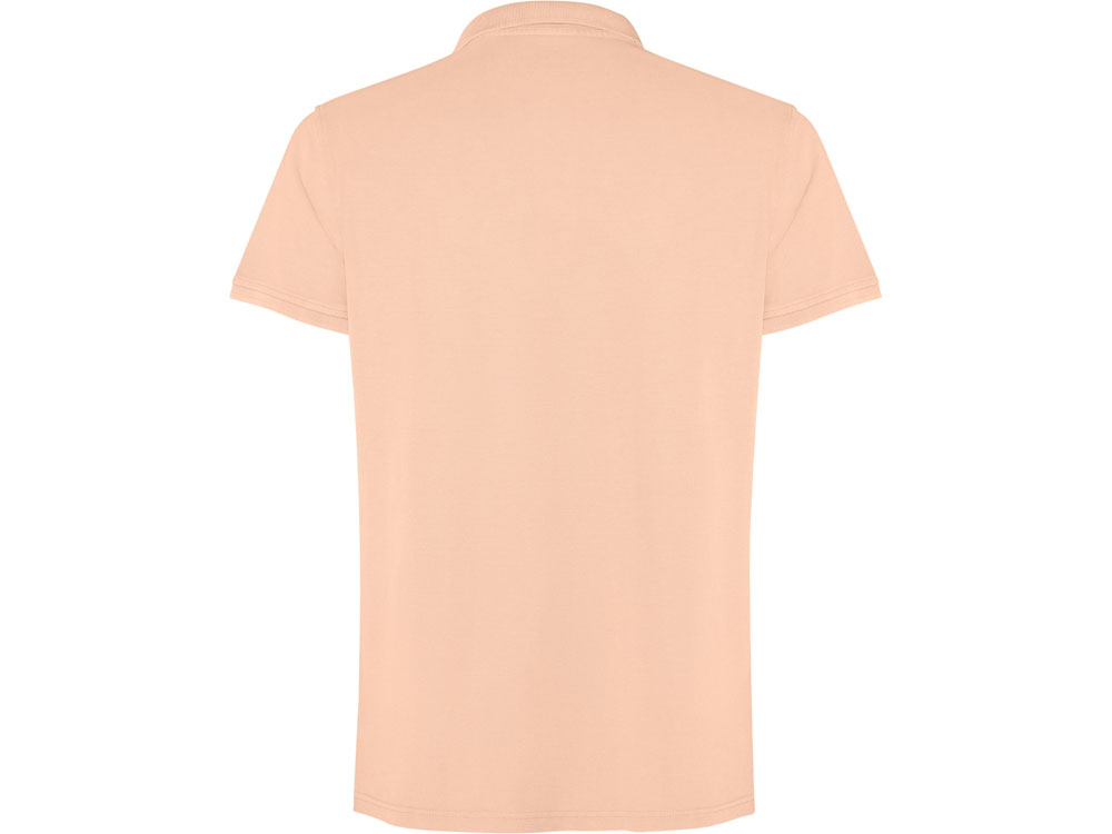 Рубашка поло Cobain унисекс, светло-абрикосовый выстиранный-1