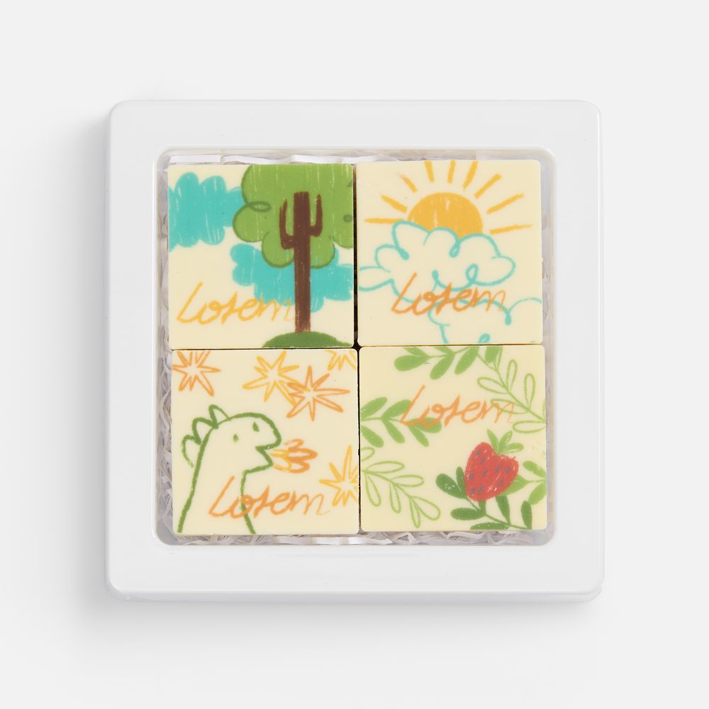 Набор из 4 печений Dream White на заказ-5