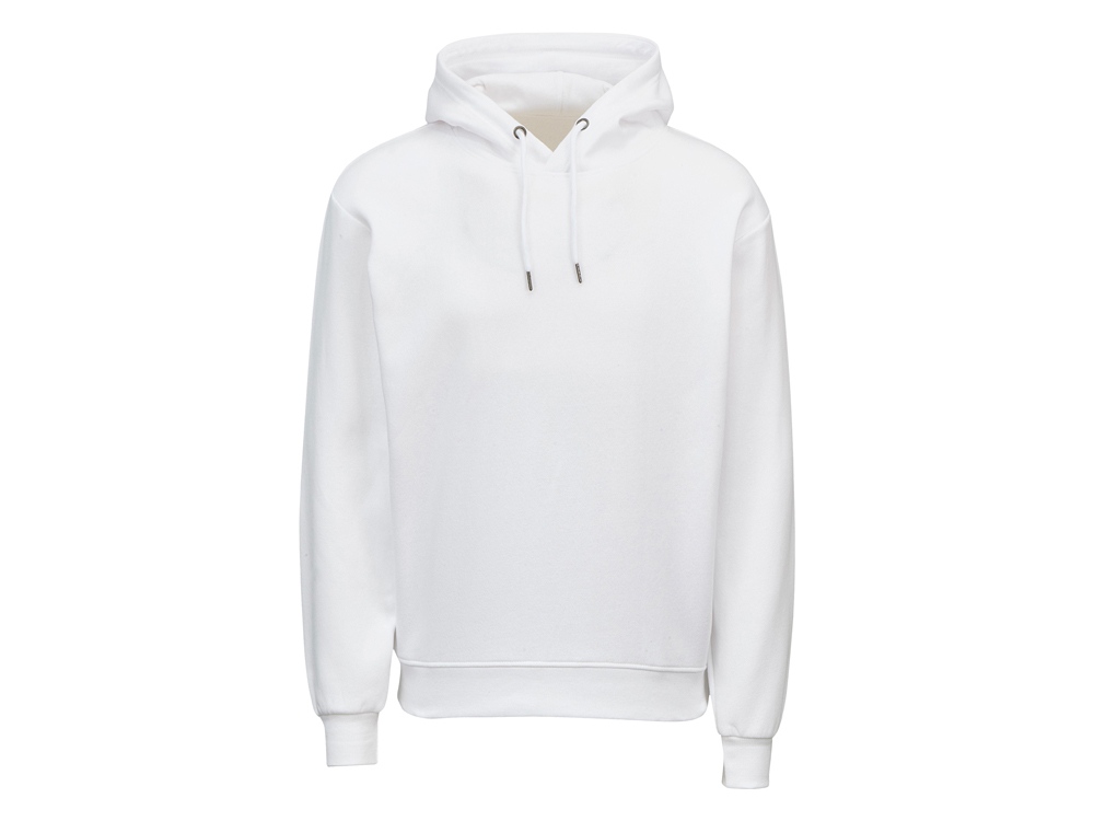 Толстовка с капюшоном оверсайз Lisbon унисекс, белый-10