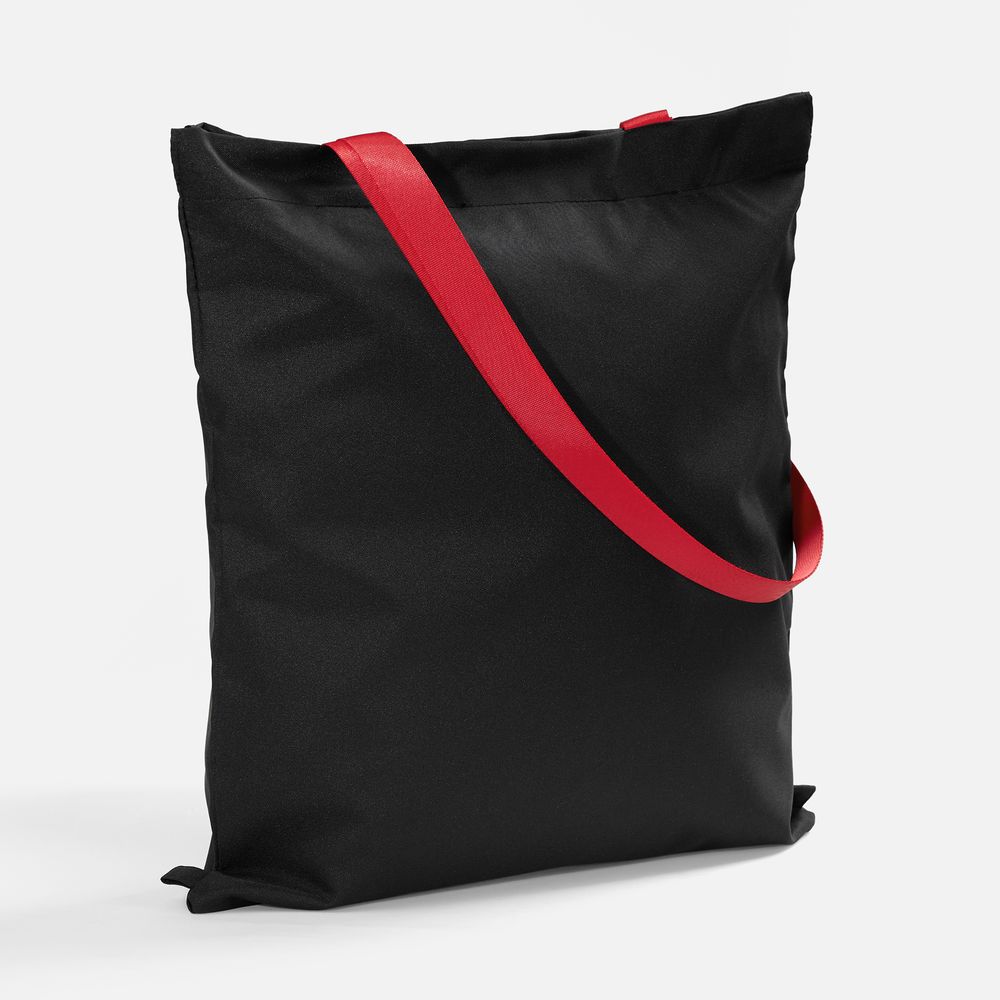 Шопер B3, черный с красными ручками-1