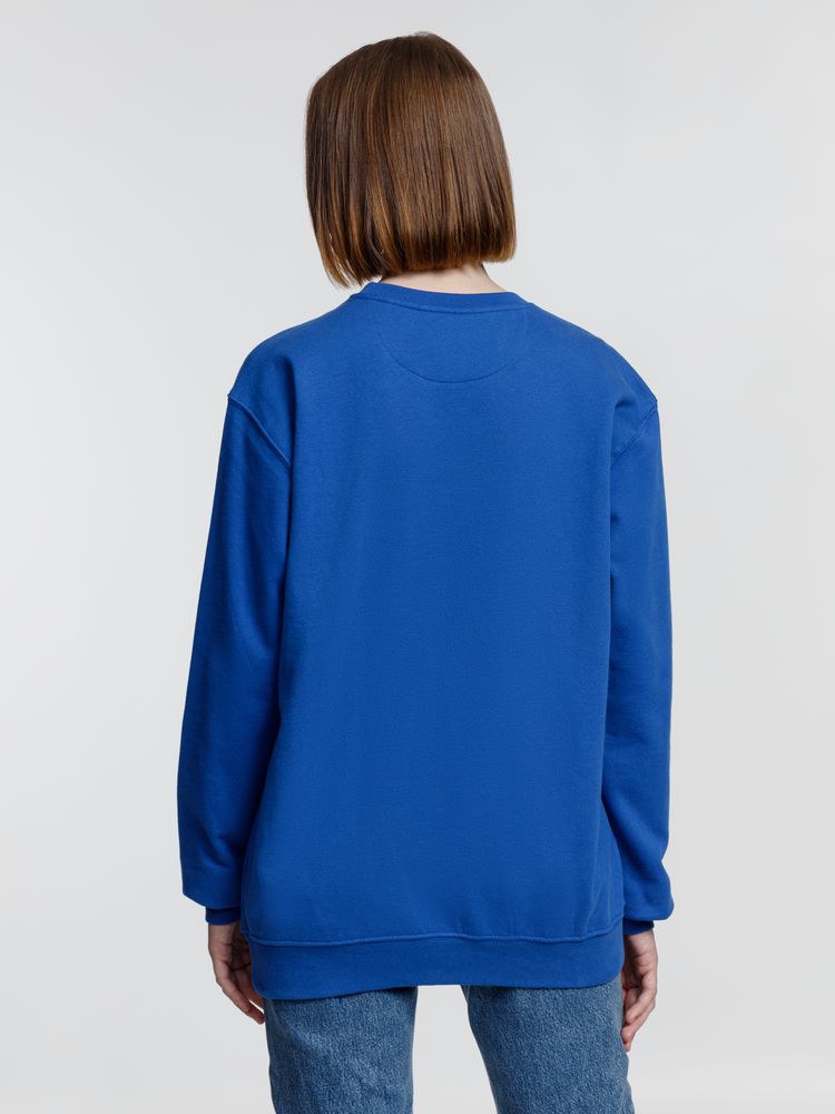 Свитшот унисекс Columbia, ярко-синий-4