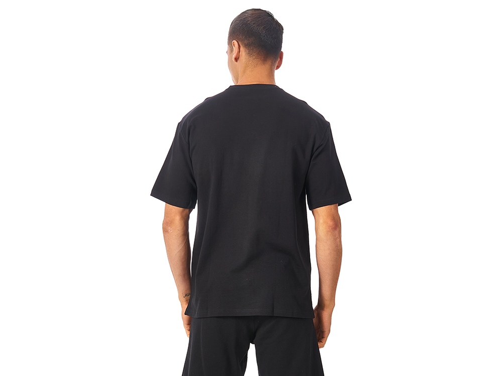 Футболка из френч терри Warsaw унисекс 220гр, черный-4