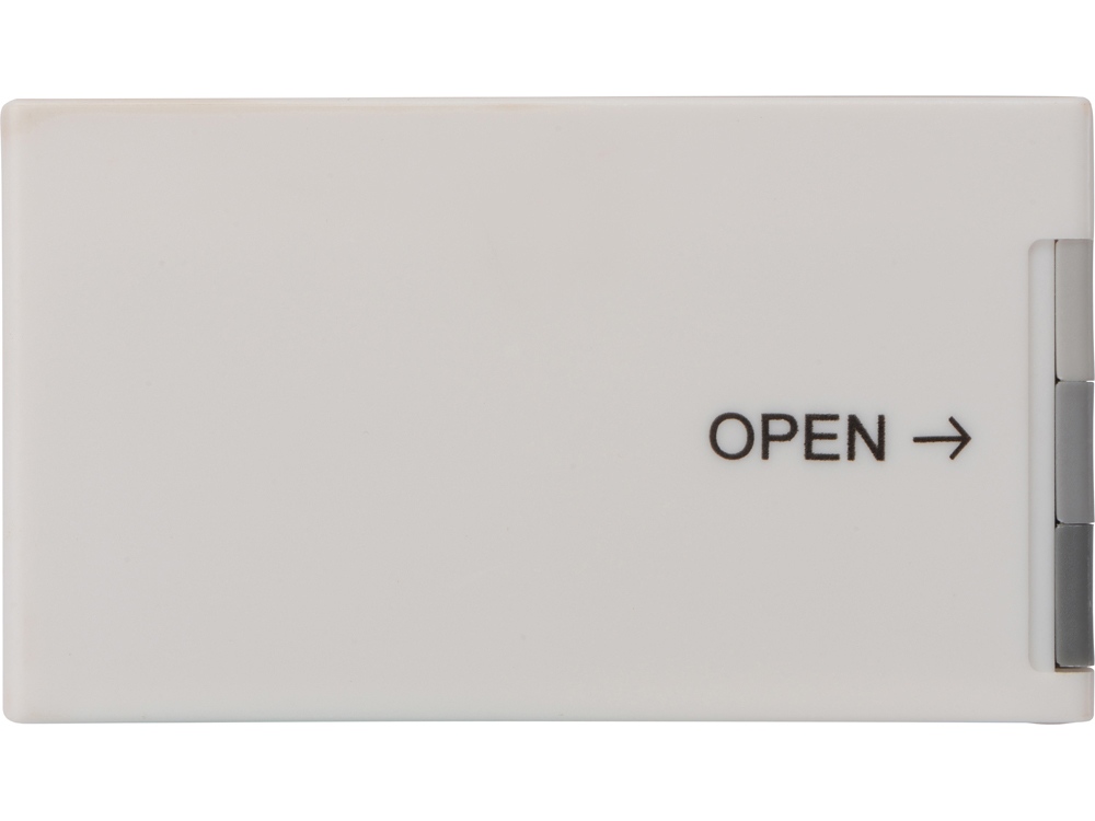 Настольный органайзер с функцией беспроводной зарядки, белый-8