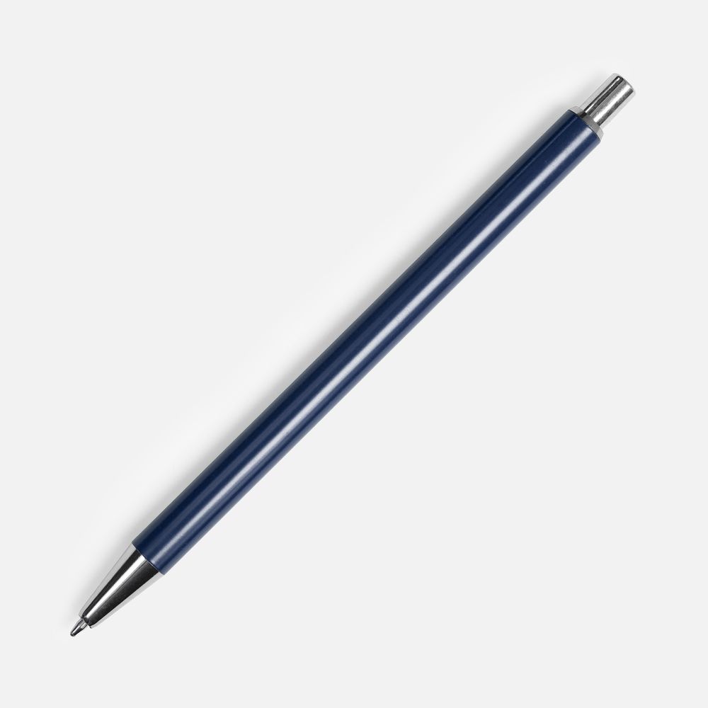 Ручка шариковая Slim Beam, синяя-0
