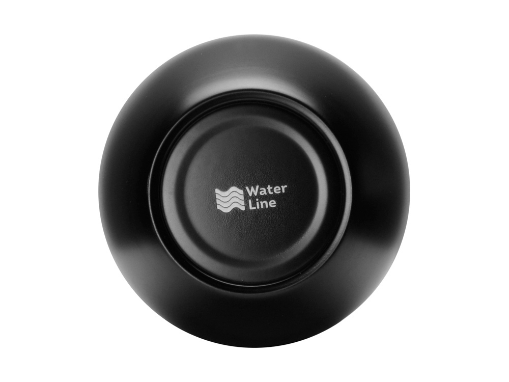 Вакуумная термокружка Sense, непротекаемая крышка, крафтовая упаковка, черный-4