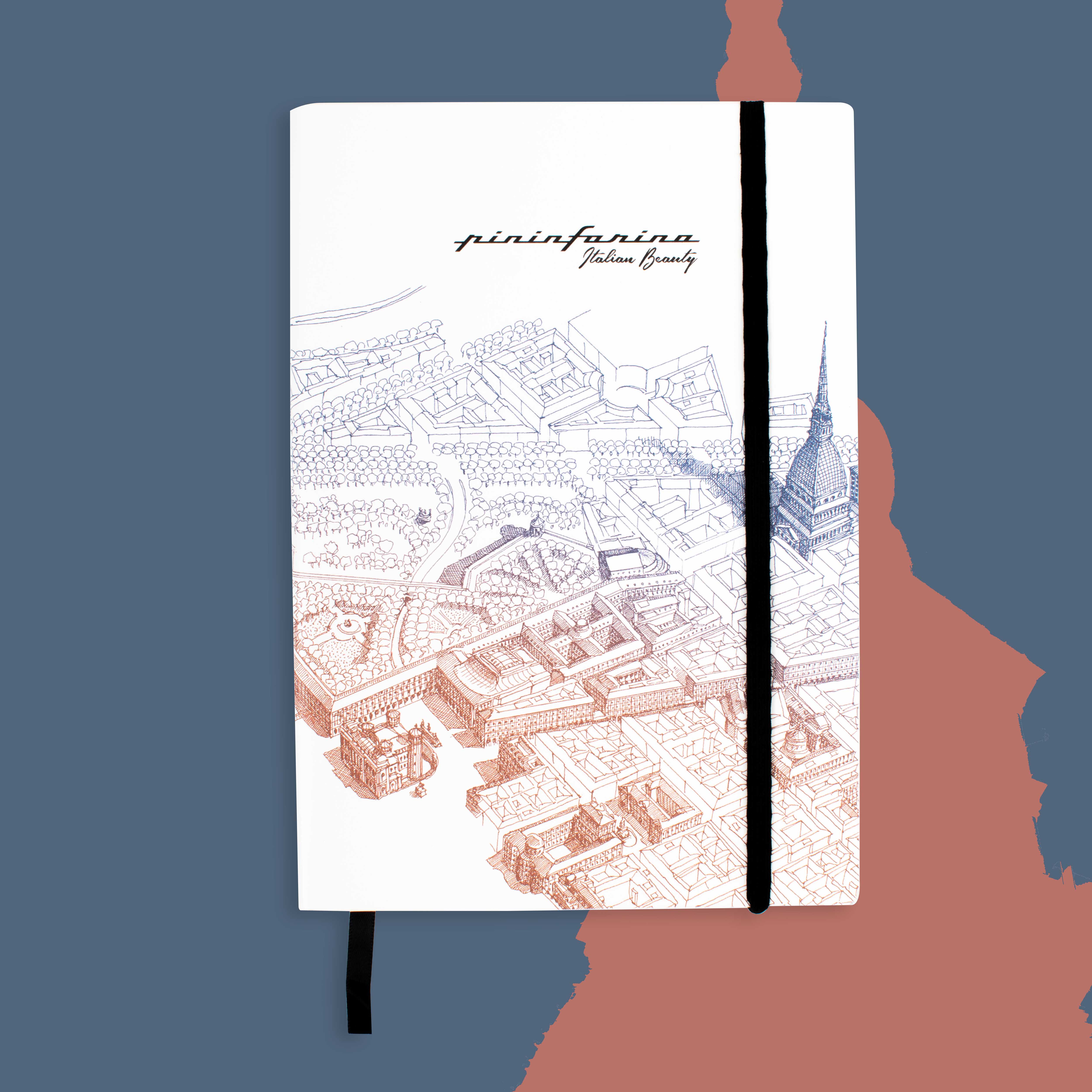 Тетрадь Pininfarina Stone Paper ITALIAN BEAUTY TORINO 14х21см каменная бумага, 64 листа, линованная-2