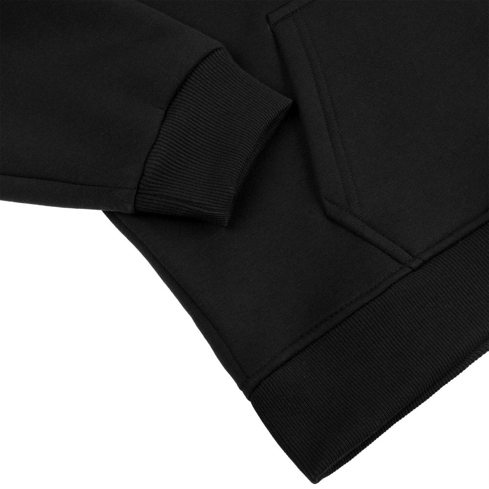 Худи детское оверсайз Junipero, черное-1