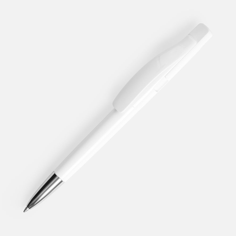 Ручка шариковая Prodir DS2 PPC, белая-0