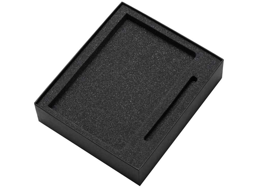 Подарочный набор Vision Pro soft-touch с ручкой и блокнотом А5, синий-2