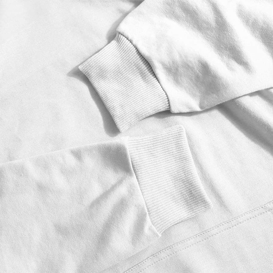 Толстовка унисекс с капюшоном SELEN 260, белый-3