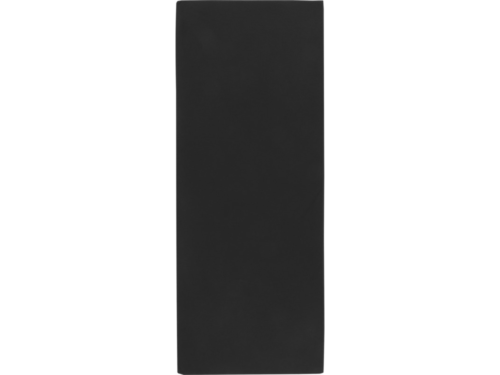 Althea спортивное полотенце 30х80 см - сплошной черный-1