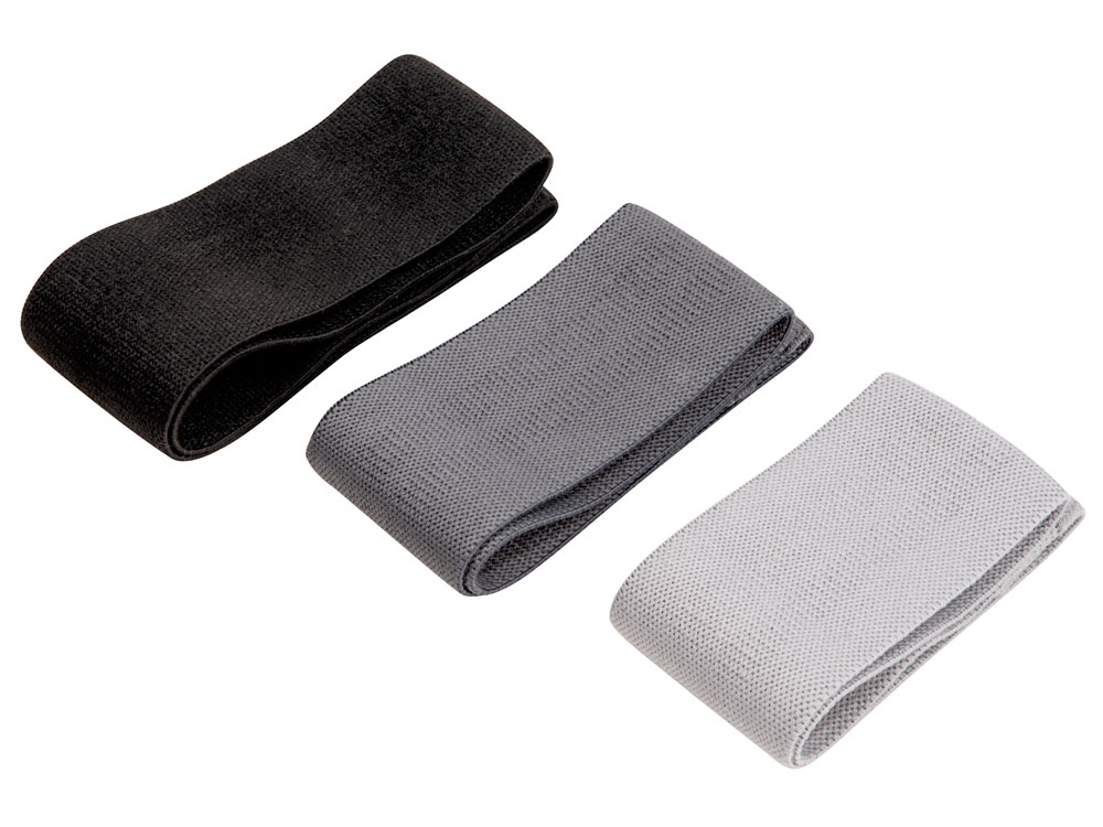 Набор тканевых фитнес резинок, 8см-3