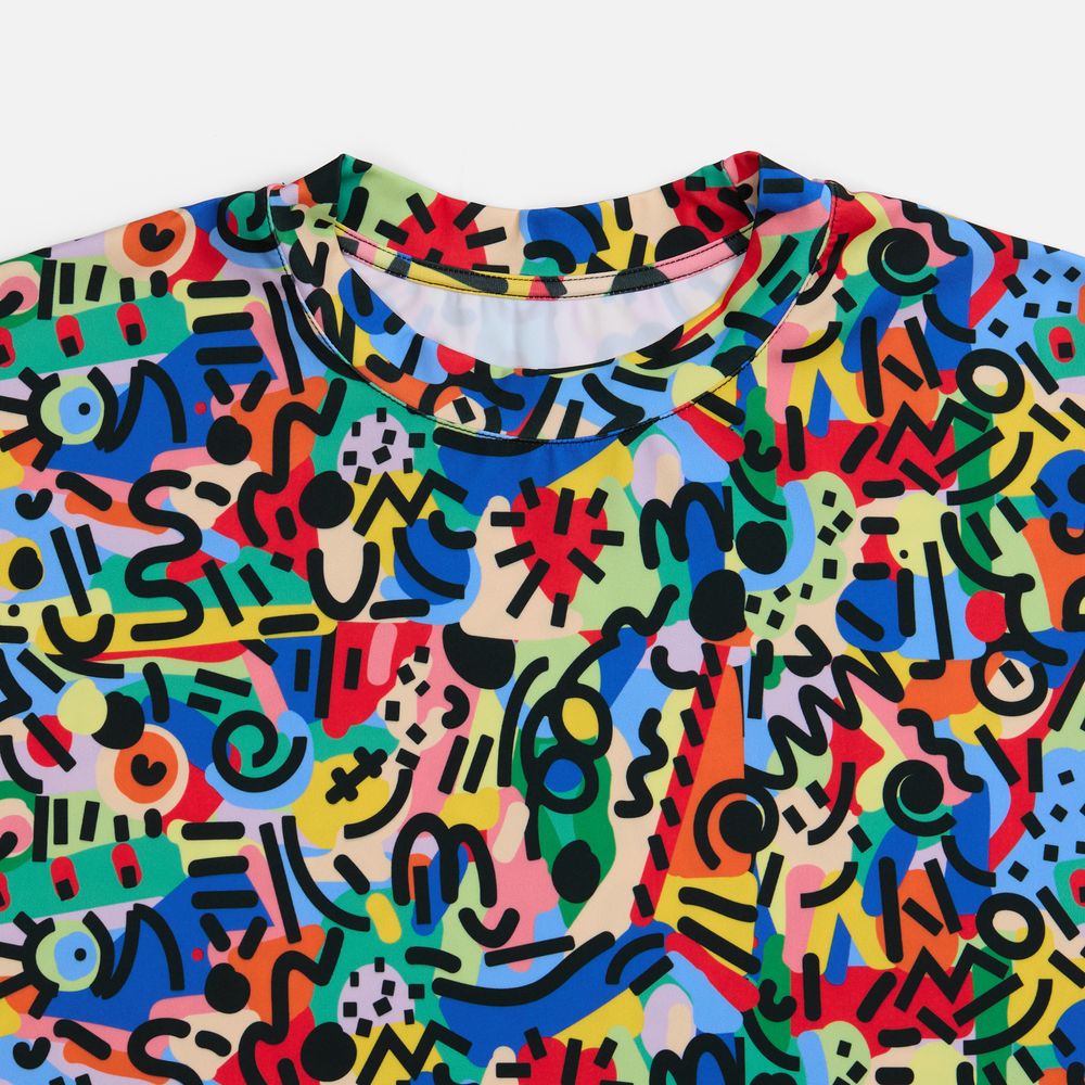 Футболка из бифлекса Morfiss с полной запечаткой на заказ-6