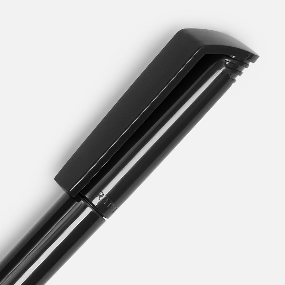 Ручка шариковая Flip, черная-2