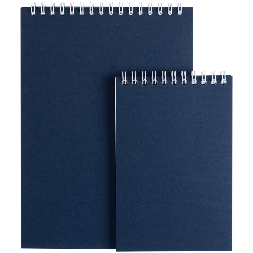 Блокнот Dali в клетку, синий-3