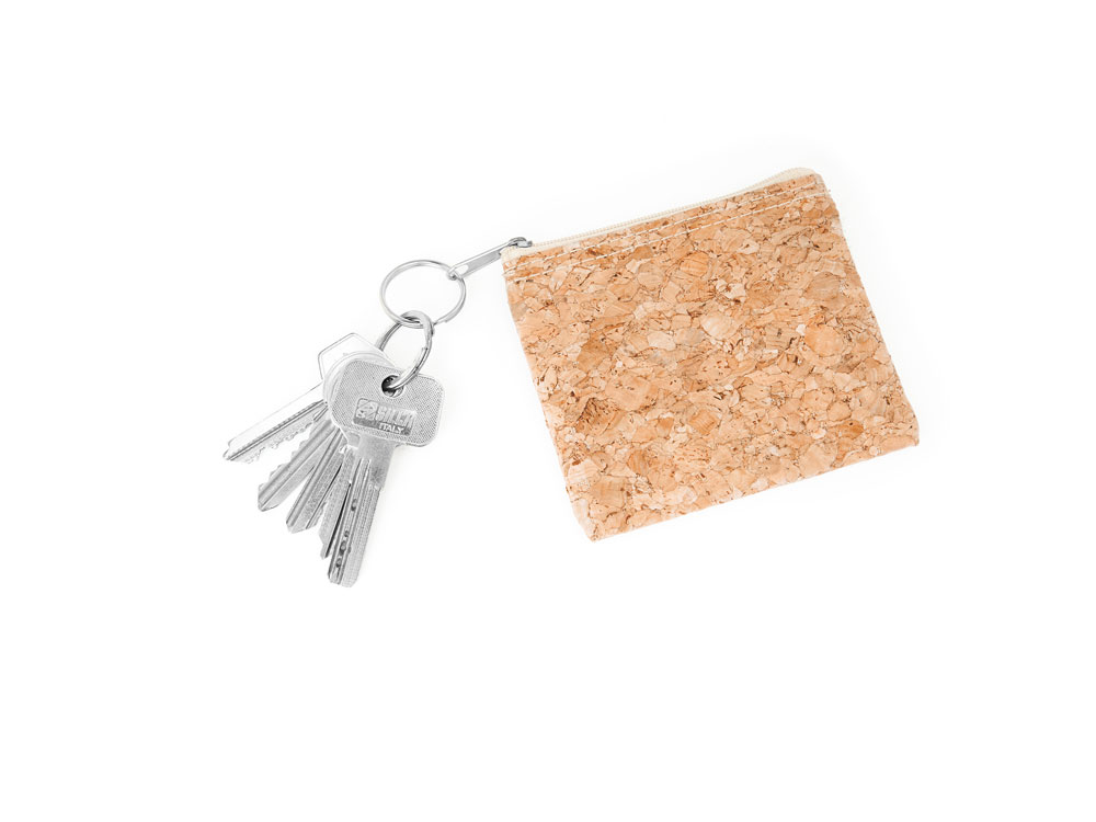 Кошелек Лимоза из натуральной пробки, натуральный-2