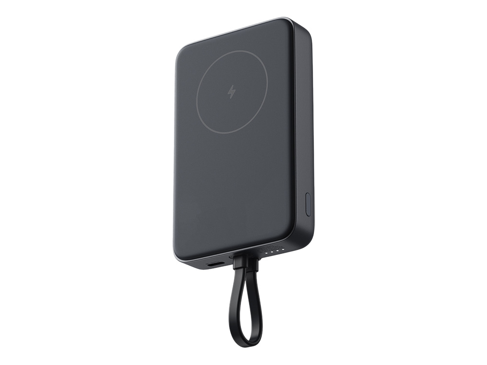 Внешний аккумулятор с кабелем Xiaomi 33W Magnetic Power Bank 10000mAh (Integrated Cable) Gray-0