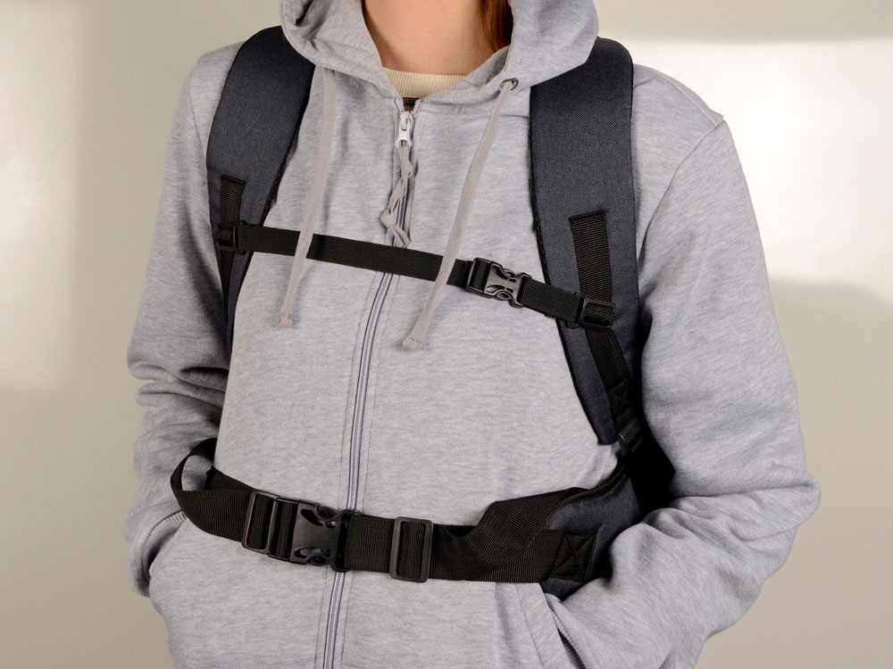 Рюкзак туристический Outdoor, темно-синий-4