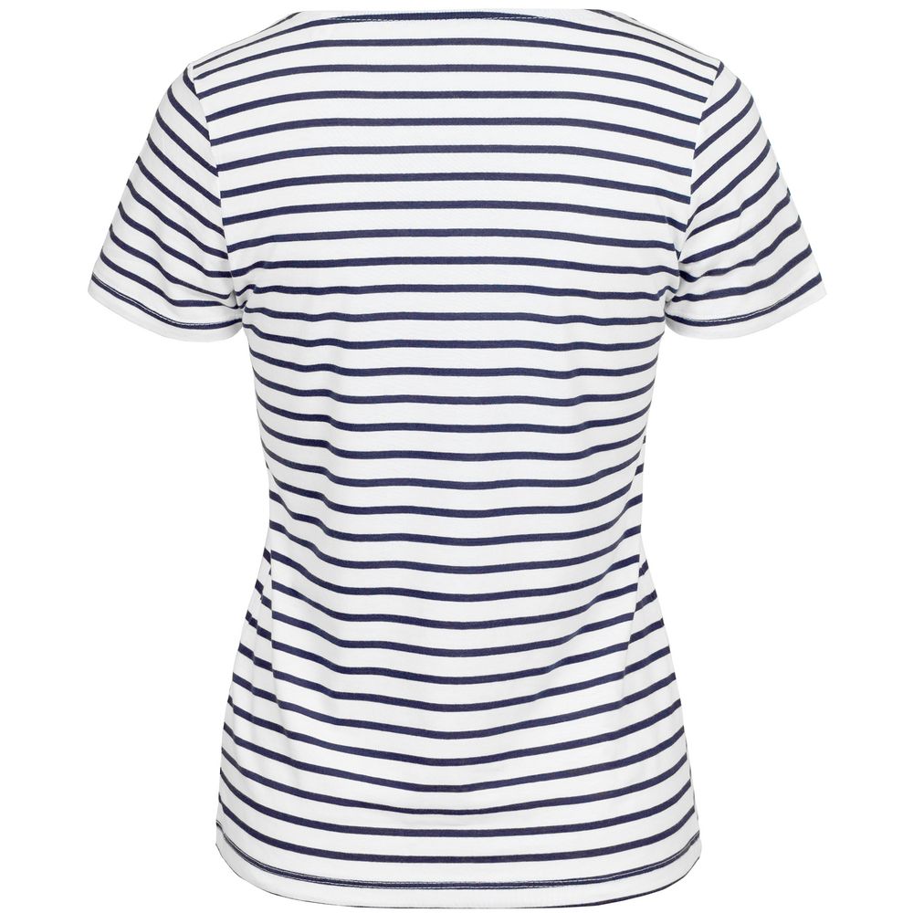 Футболка женская Grand Granat New, белая с синим-2