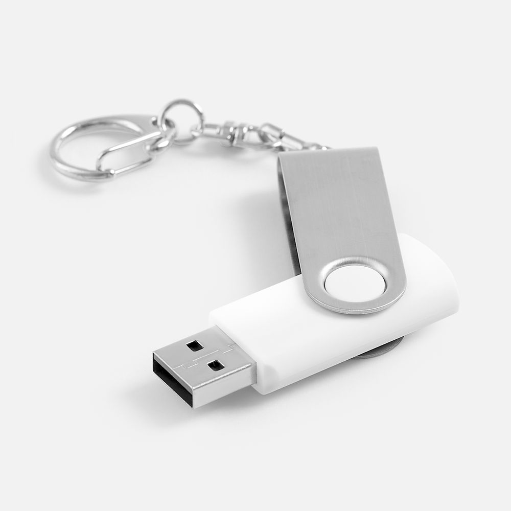 Флешка Twist, белая, 8 Гб-2