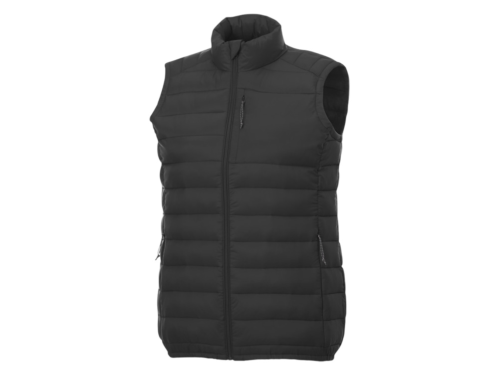 Женский утепленный жилет Pallas  из переработанных материалов по стандарту GRS - Сплошной черный-0