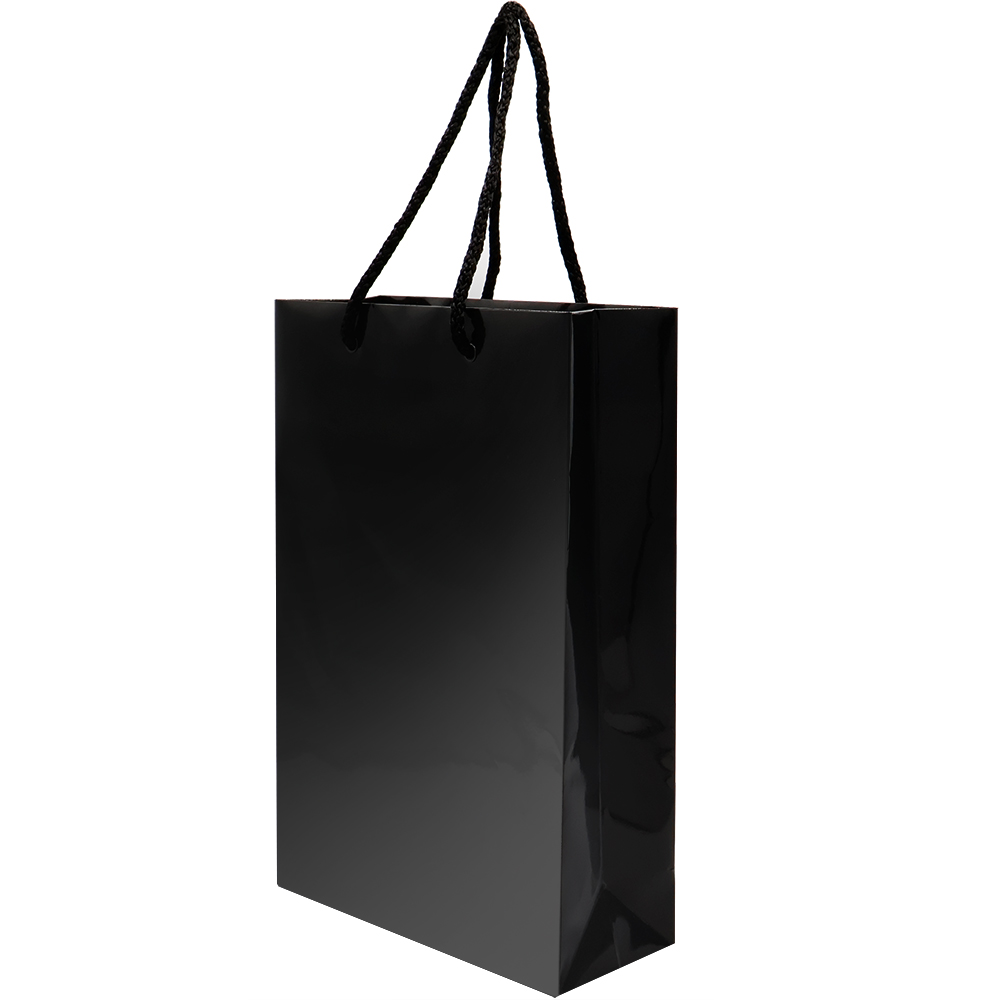 Пакет из бумаги Expand, Чёрный-1