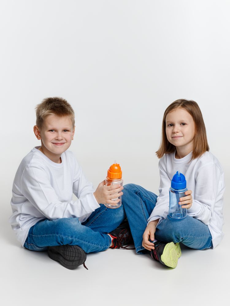 Детская бутылка для воды Nimble, синяя-3