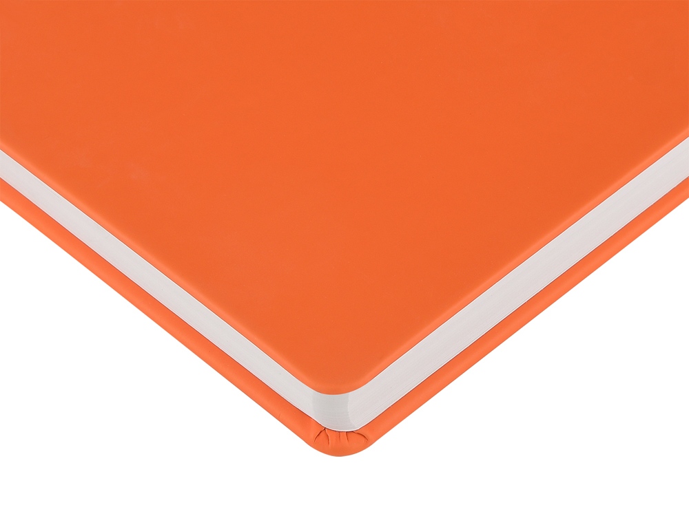 Ежедневник с каменной бумагой недатированный А5 Carrara, оранжевый-4