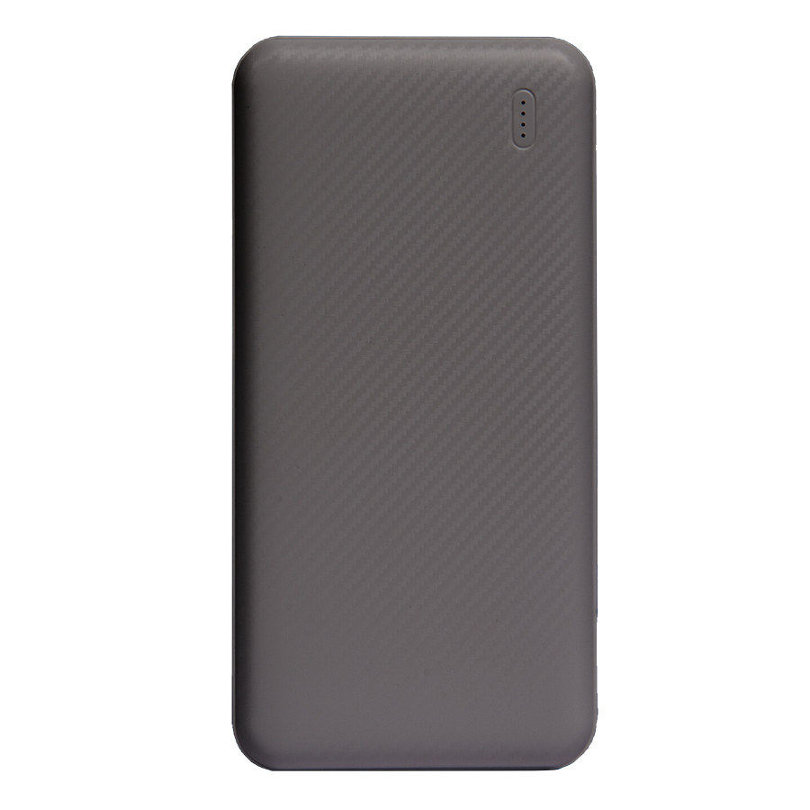 Универсальный аккумулятор Rib 10 (10000 мАч), серый, 13,5х6.8х1,5 см, серый-1