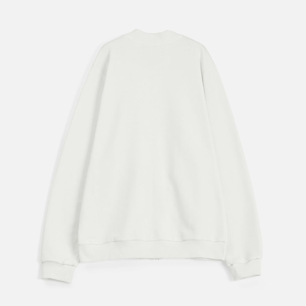 Бомбер унисекс Townie, молочно-белый-2