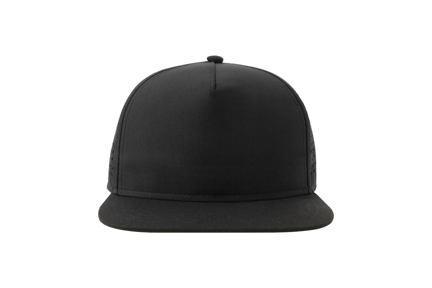 Бейсболка BANK FIVE-S, 5 клиньев, пластиковая застёжка, черный-6