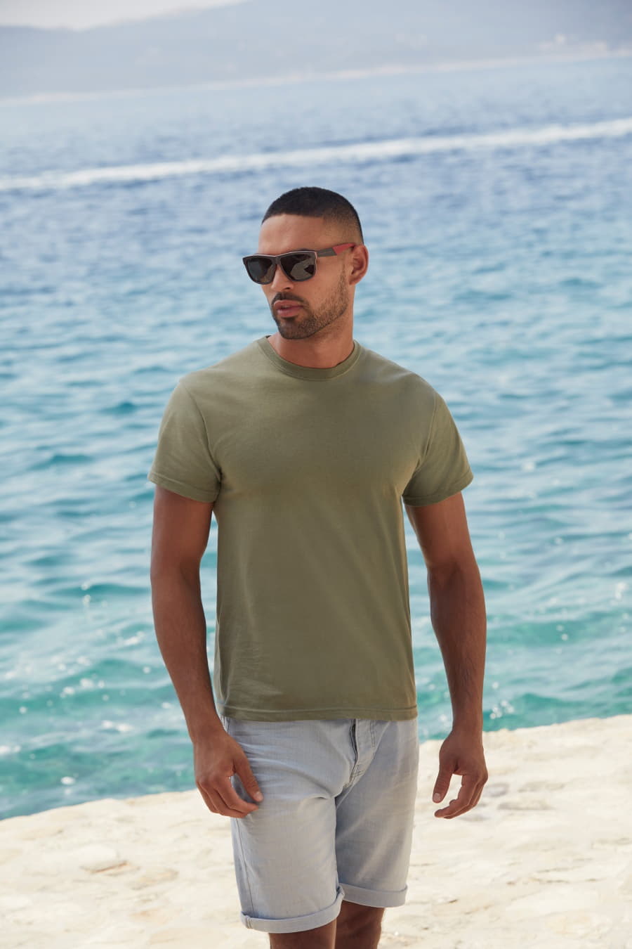 Футболка мужская ORIGINAL FULL CUT T 145, оранжевый-3