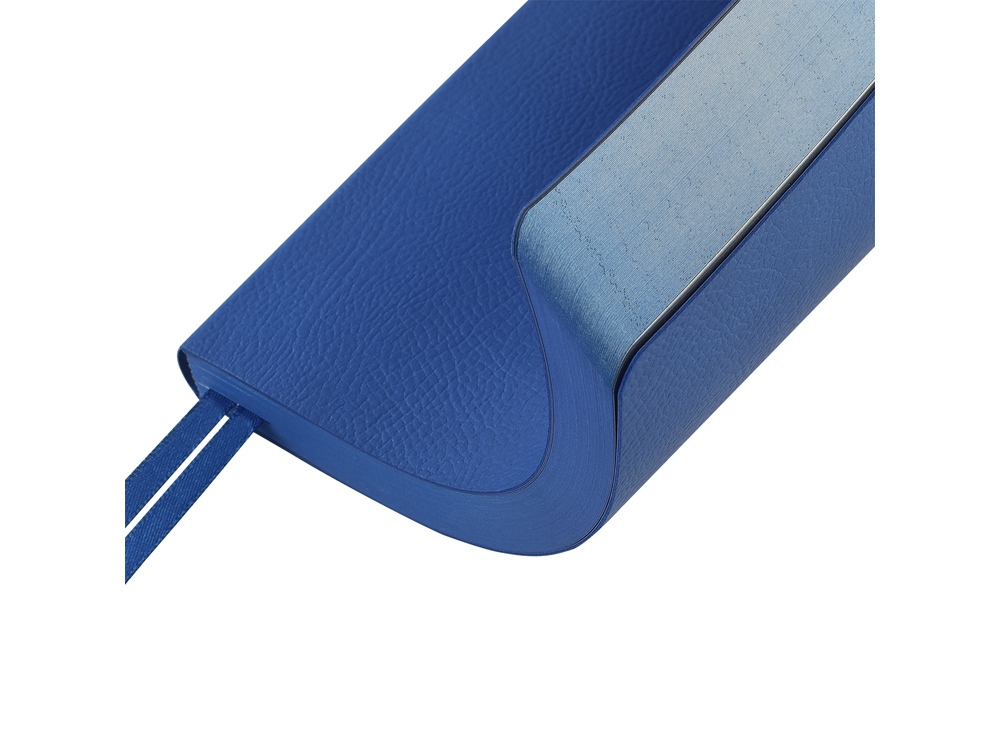 Ежедневник недатированный А5 Megapolis Nappa Flex, синий-6