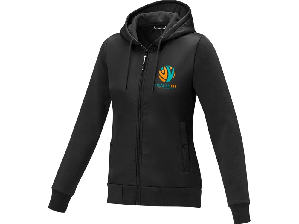 Женская гибридная куртка Darnell, черный-3