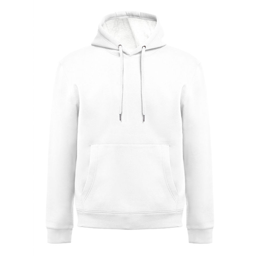 Толстовка унисекс с капюшоном KARACHI 280, белый-0