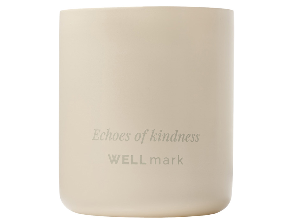 Ароматическая свеча Wellmark Echoes of Kindness- Ecru бежевый-1